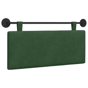 vidaXL H&aelig;ngende Hovedgavl Velourstof