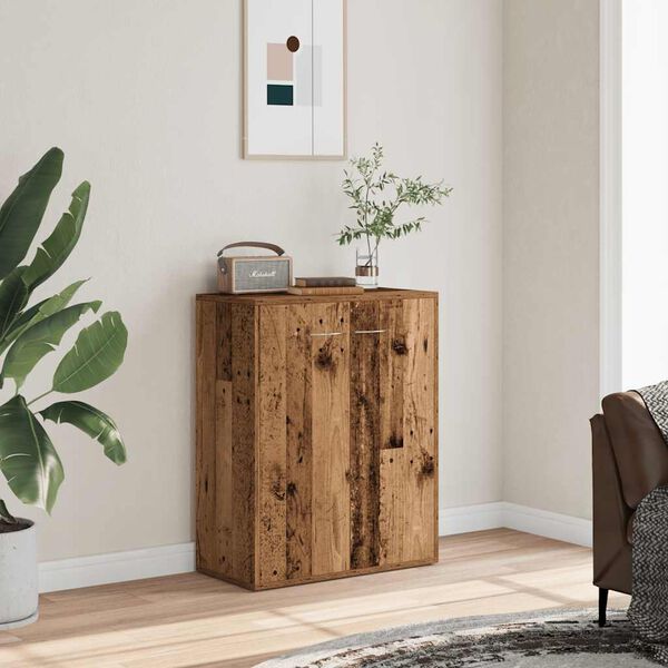 vidaXL sk&aelig;nk 60x30x75 cm konstrueret tr&aelig; antikt tr&aelig;