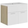 White_and_sonoma_oak