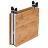 Bo-Camp foldbart campingbord Richmond 70x40 cm bambus