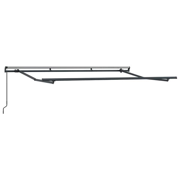 vidaXL Markiseramme Antracit 3,5 x 2 m Metal