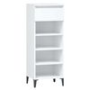 vidaXL skoreol 40x36x105 cm konstrueret tr&aelig; hvid