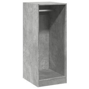 vidaXL t&oslash;jskab 48x41x102 cm konstrueret tr&aelig; betongr&aring;
