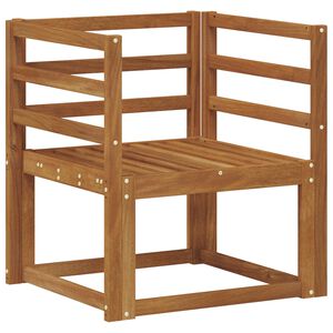 vidaXL Udend&oslash;rs sofa Massivt Akacietr&aelig; Naturfarvet