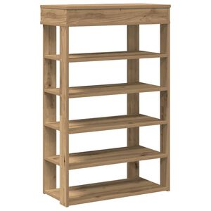 vidaXL skoreol 60x30x98 cm konstrueret tr&aelig; kunsteg