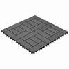 vidaXL Terrasse Flise 11 pcs Gr&aring; 30 x 30 cm WPC