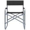 vidaXL instruktørstole 2 stk. stål sort