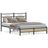 vidaXL sengeramme 140x200 cm uden madras konstrueret tr&aelig; sonoma-eg