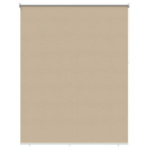 vidaXL Rullegardin UV-beskyttelse Beige 180 x 230 cm Polyester