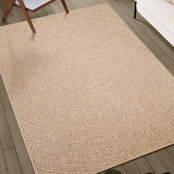 vidaXL gulvt&aelig;ppe ZIZUR 80x250 cm jute-look indend&oslash;rs og udend&oslash;rs