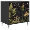 vidaXL Badev&aelig;relsesskab RHENEN Sort eg 60 x 40 x 61 cm Konstrueret tr&aelig;