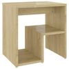 vidaXL sengeskab 40x30x40 cm konstrueret tr&aelig; sonoma-eg