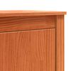 vidaXL Sideboard Voks brun 70 x 35 x 80 cm Massiv fyrretr&aelig;