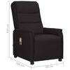 vidaXL massagestol med løftefunktion kunstlæder sort