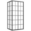 vidaXL brusekabine 90x70x180 cm sikkerhedsglas