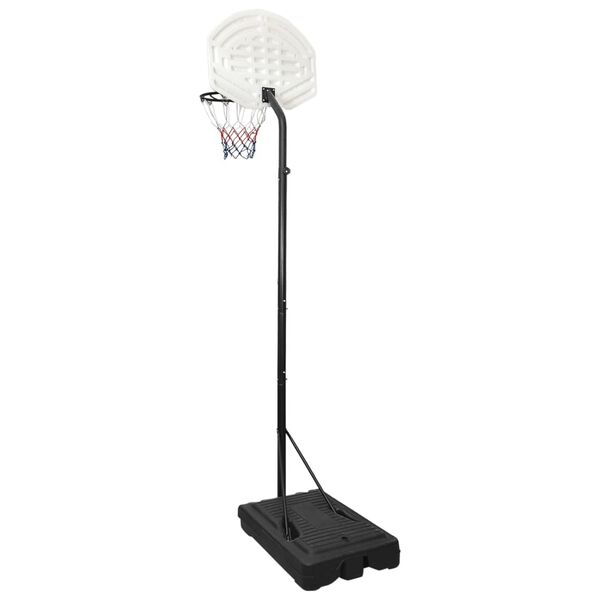 vidaXL basketballstativ 282-352 cm polyethylen hvid