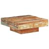 vidaXL sofabord 80x80x28 cm massivt genbrugstr&aelig;