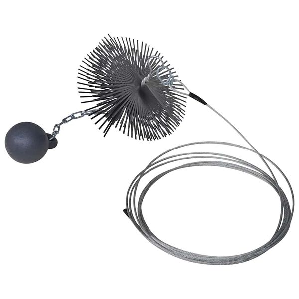 vidaXL rund skorstenskost diameter 20 cm