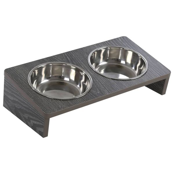 Jack and Vanilla fodersk&aring;le med stativ Molly 2x 380 ml gr&aring;