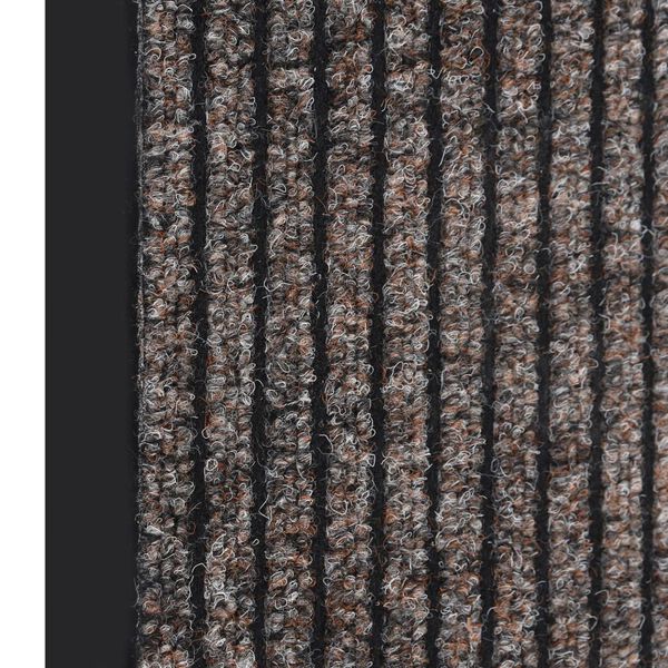 vidaXL dørmåtte 40x60 cm stribet beige