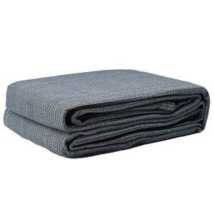 vidaXL Telt t&aelig;ppe Bl&aring; og gr&aring; 200 x 200 cm Polyethylen