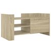 vidaXL tv-bord 80x35x40 cm konstrueret tr&aelig; sonoma-eg