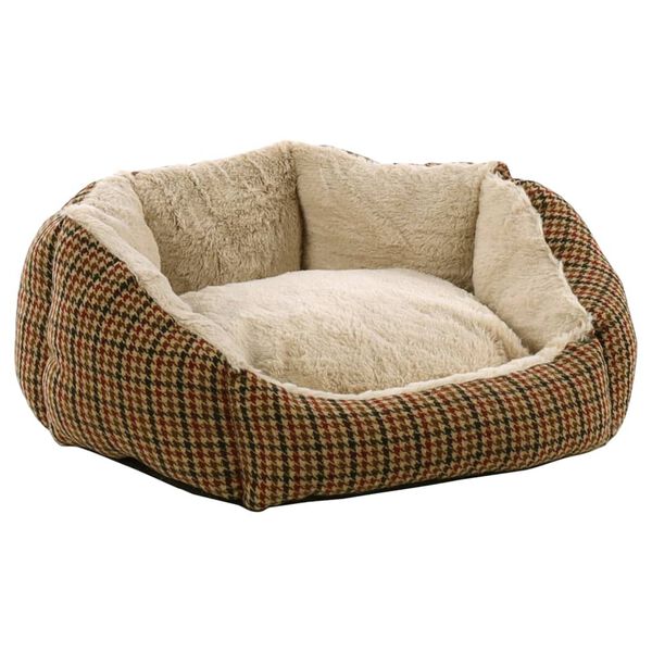 FLAMINGO hundeseng med lynl&aring;s Marlena 45x40x19 cm