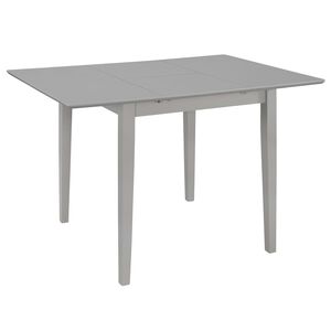 vidaXL udvideligt spisebord (80-120)x80x74 cm MDF gr&aring;