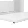 vidaXL Sidebord Hvid 40 x 38 x 62,5 cm Konstrueret tr&aelig;