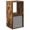 vidaXL Sengebord R&oslash;get eg 30,5 x 27 x 59,5 cm Konstrueret tr&aelig;