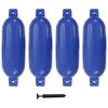 vidaXL | B&aring;dbumpere | Bl&aring; 58,5 x 16,5 cm PVC
