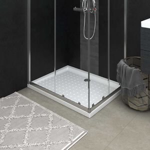 vidaXL Brusebunde 90 x 70 x 4 cm ABS