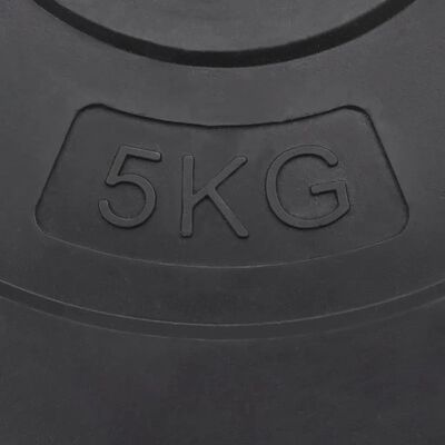 vidaXL vægtskiver 6 stk. 30 kg cement