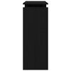vidaXL Konsolbord Sort eg 80 x 30 x 102 cm Konstrueret tr&aelig;