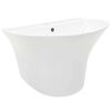 vidaXL Vask Hvid 56 x 48 x 42 cm Glaseret Keramik