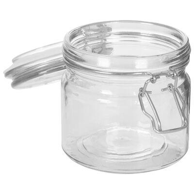 vidaXL opbevaringsglas med patentlåg 6 stk. 500 ml