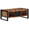 vidaXL sofabord 90x50x36 cm massivt genbrugstr&aelig; flerfarvet