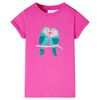 vidaXL T-shirt til b&oslash;rn str. 128 pink