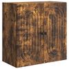 vidaXL V&aelig;gmonteret skab 59 x 31 x 60 cm Konstrueret tr&aelig; R&oslash;get eg