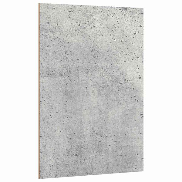 vidaXL Dekor Panels 50 pcs Beton Gr&aring; 21 x 30 x 0,27 cm Konstrueret tr&aelig;