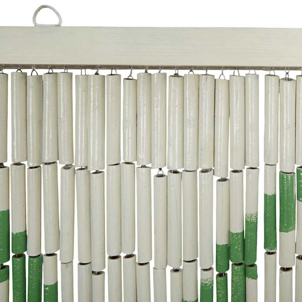 vidaXL insektgardin til d&oslash;ren bambus print 100x220 cm bambus