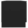 vidaXL tv-bord 80x35x36,5 cm konstrueret tr&aelig; sort