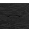vidaXL Sideboard med skuffe Sort eg 34 x 34,5 x 90 cm Konstrueret tr&aelig;