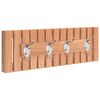 vidaXL knager&aelig;kke 42x8,5x14 cm massivt valn&oslash;ddetr&aelig;