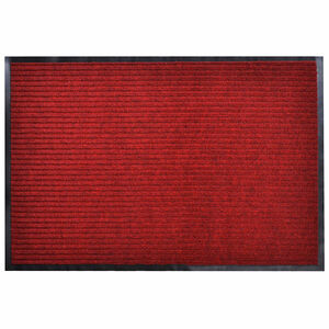 vidaXL d&oslash;rm&aring;tte r&oslash;d 90 x 120 cm PVC