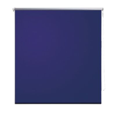 Mørklægningsrullegardin 80 x 175 cm marineblå