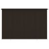 vidaXL udend&oslash;rs rullegardin 355 (B) x 230 (H) cm HDPE brun