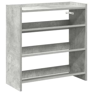 vidaXL skoreol 60x25x62 cm konstrueret tr&aelig; betongr&aring;