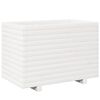 vidaXL plantekasse 70x40x49,5 cm massivt fyrretr&aelig; hvid