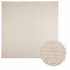 vidaXL gulvt&aelig;ppe ZIZUR 240x240 cm jute-look indend&oslash;rs og udend&oslash;rs